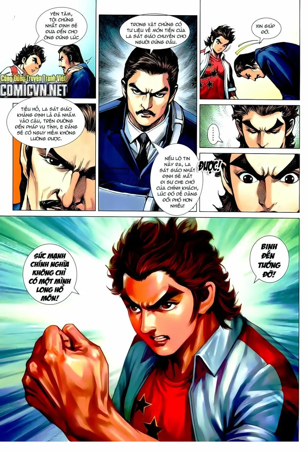 Truyện Tranh Tân Tác Long Hổ Môn trang 4