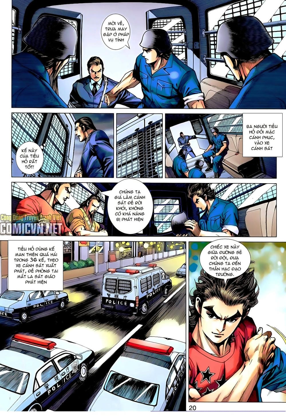 Truyện Tranh Tân Tác Long Hổ Môn trang 4