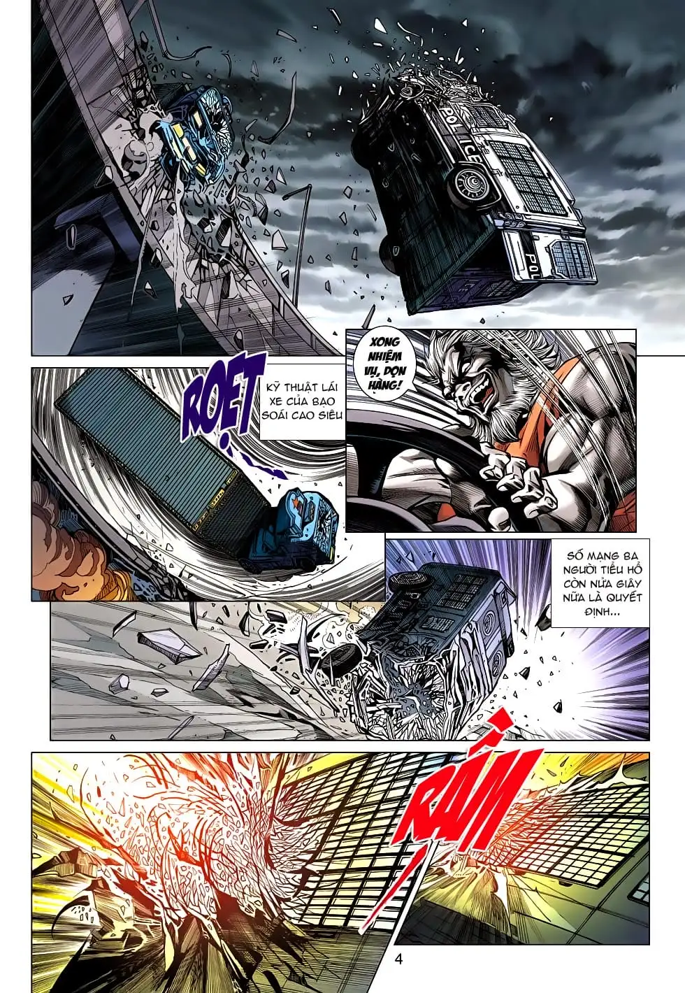 Truyện Tranh Tân Tác Long Hổ Môn trang 4