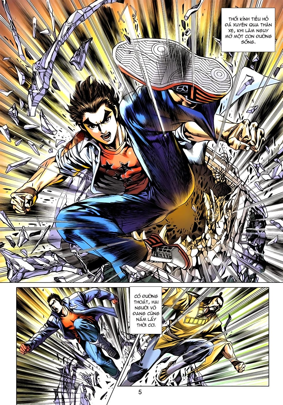 Truyện Tranh Tân Tác Long Hổ Môn trang 4