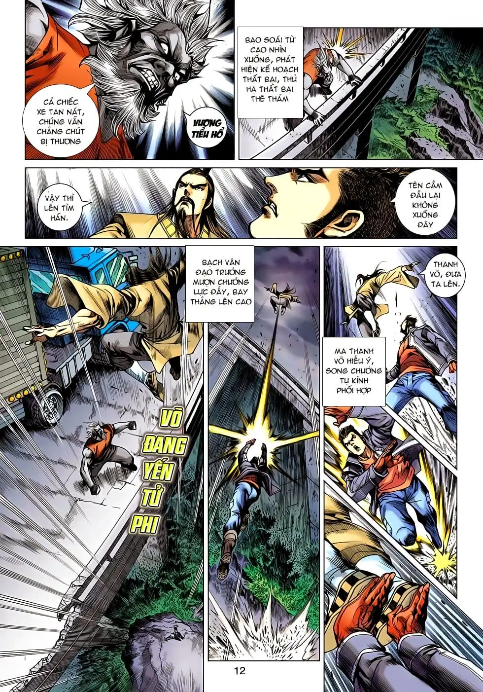 Truyện Tranh Tân Tác Long Hổ Môn trang 4