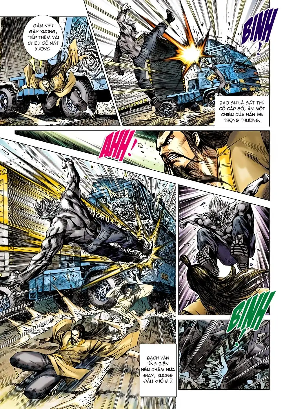 Truyện Tranh Tân Tác Long Hổ Môn trang 4