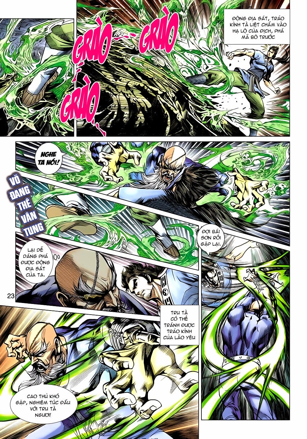 Truyện Tranh Tân Tác Long Hổ Môn trang 4