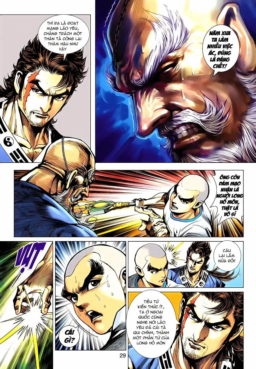 Truyện Tranh Tân Tác Long Hổ Môn trang 4