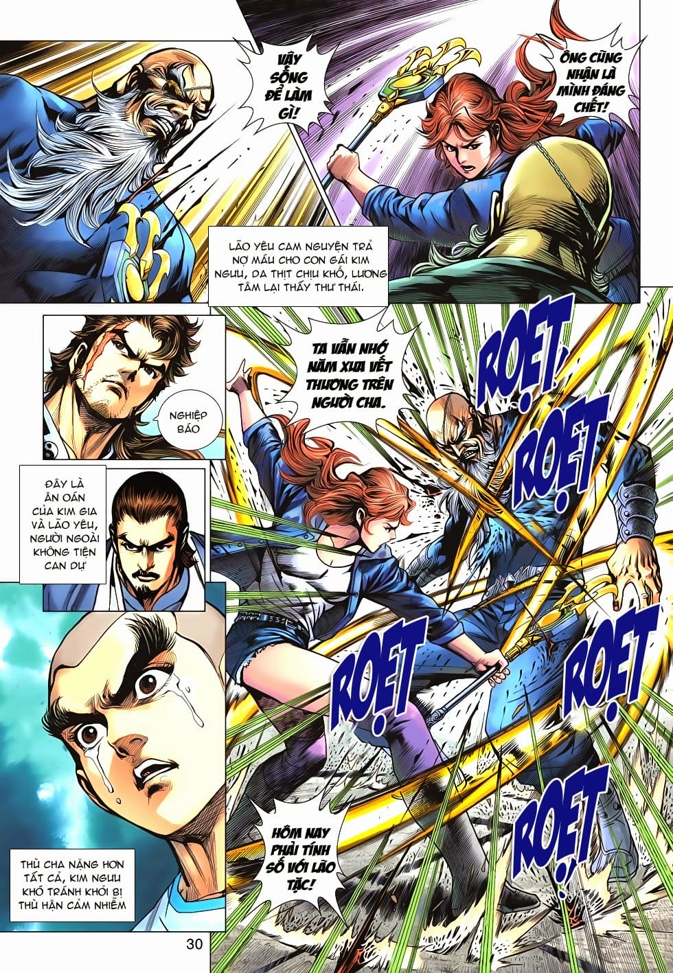 Truyện Tranh Tân Tác Long Hổ Môn trang 4