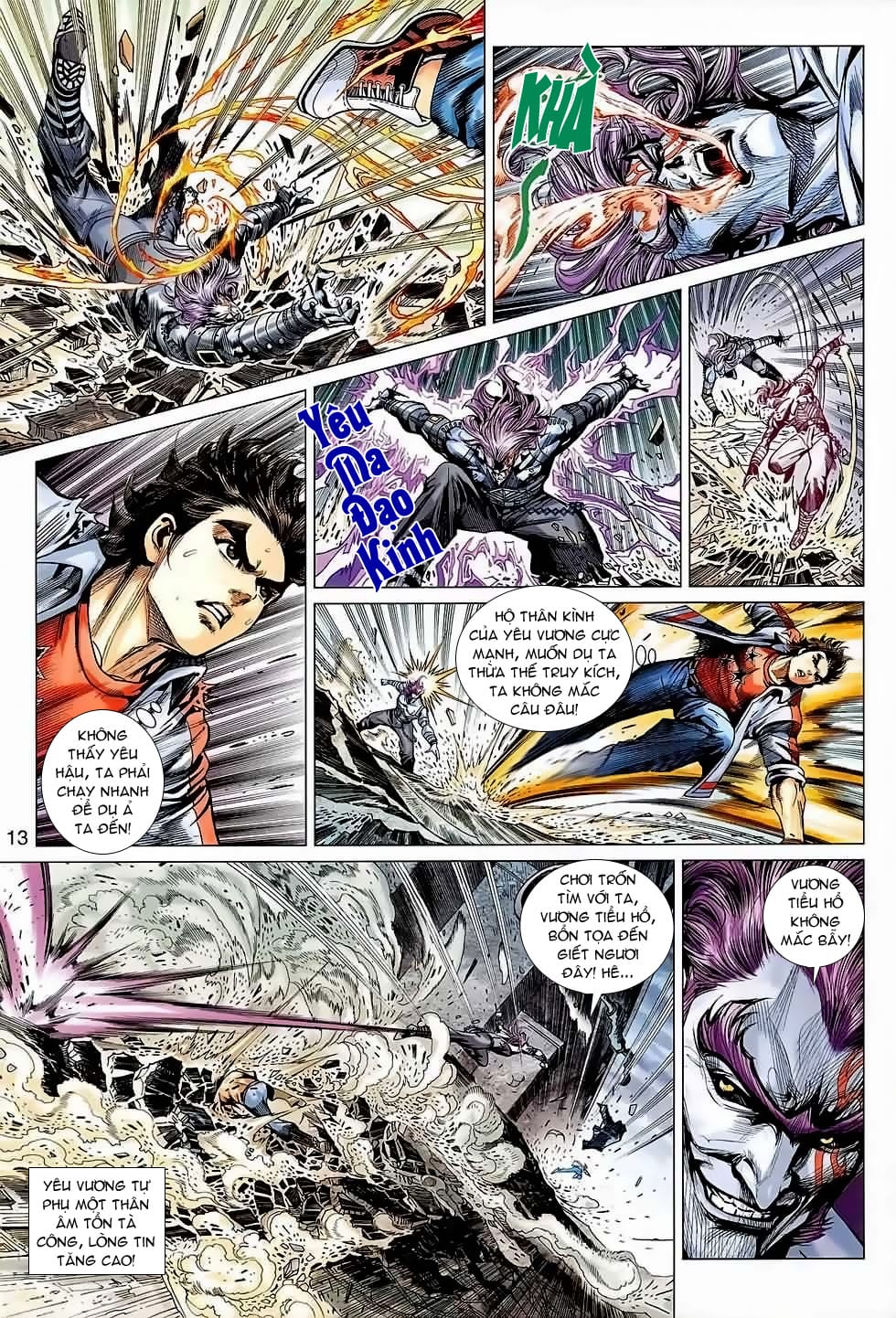 Truyện Tranh Tân Tác Long Hổ Môn trang 4