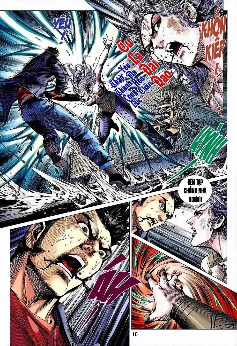 Truyện Tranh Tân Tác Long Hổ Môn trang 4