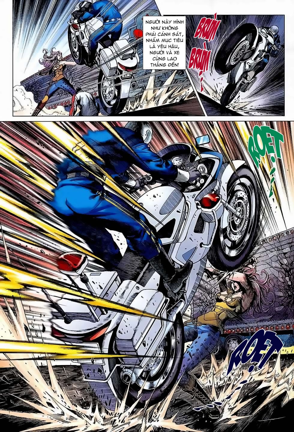 Truyện Tranh Tân Tác Long Hổ Môn trang 4