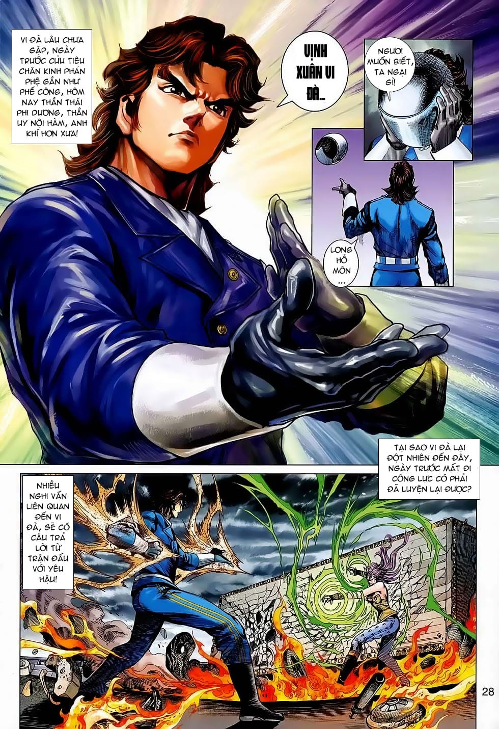 Truyện Tranh Tân Tác Long Hổ Môn trang 4