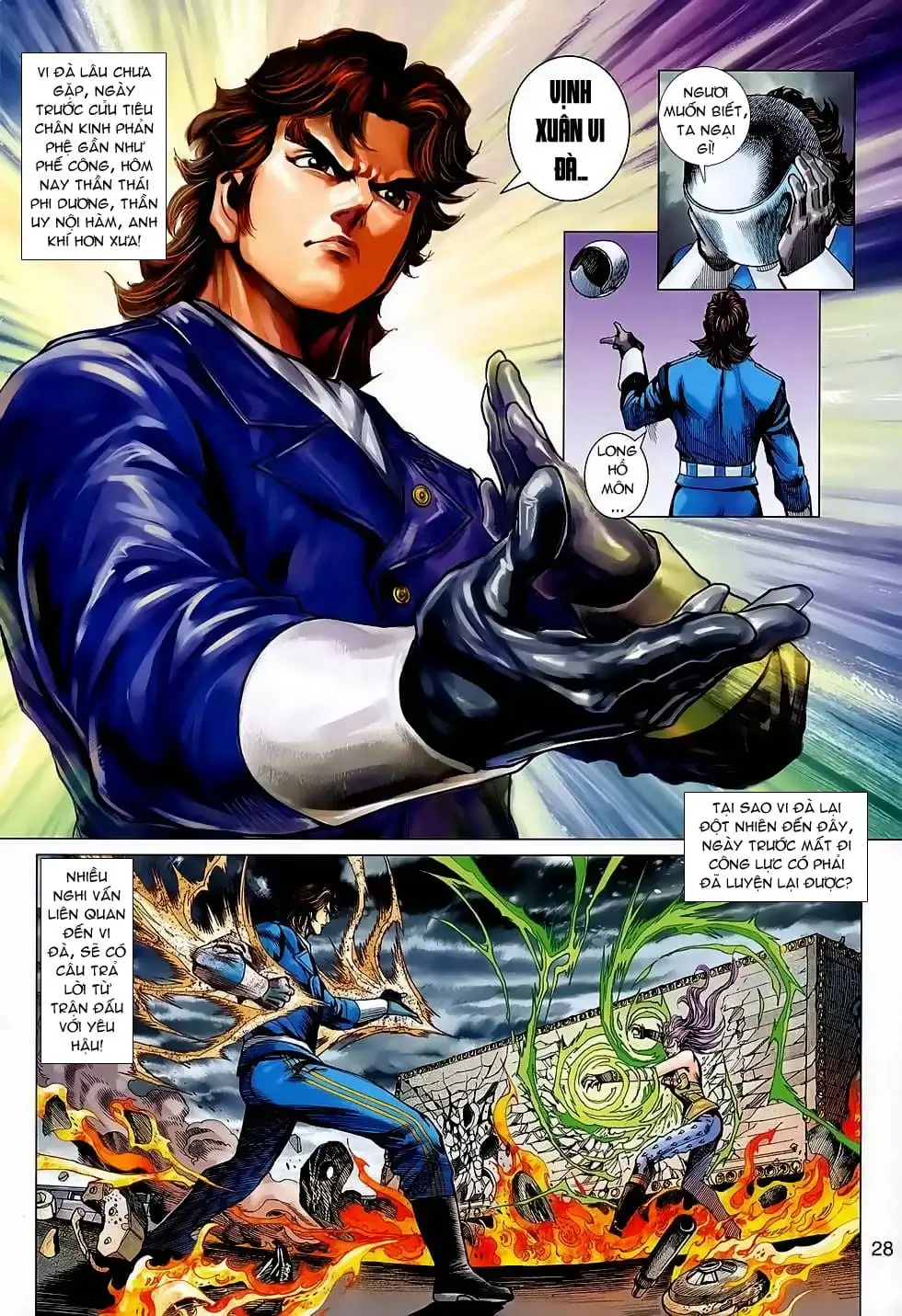 Truyện Tranh Tân Tác Long Hổ Môn trang 4