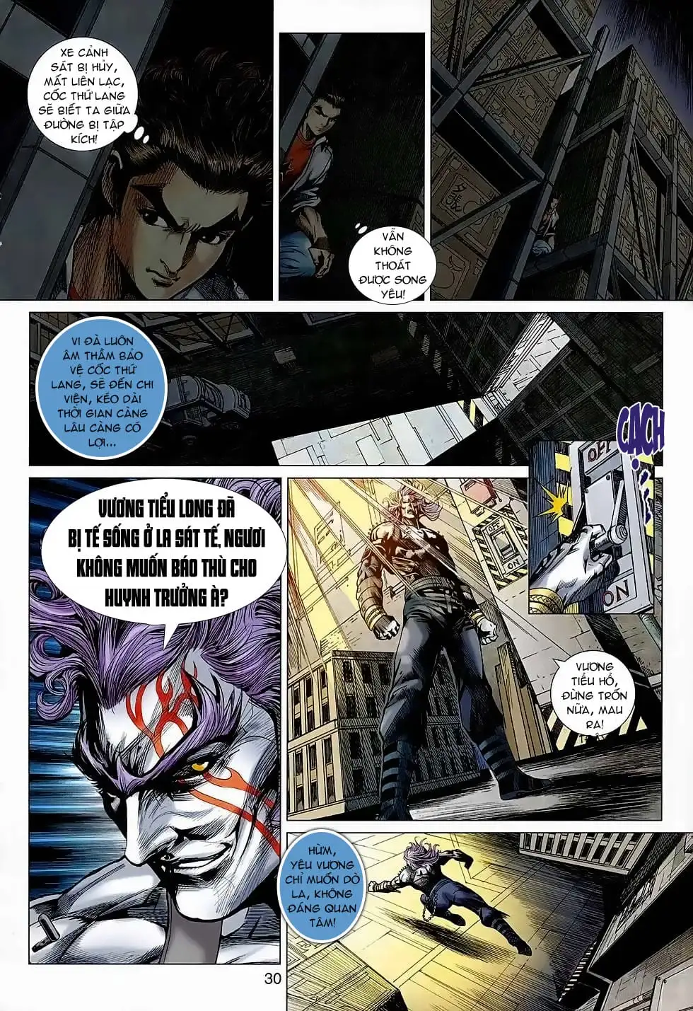Truyện Tranh Tân Tác Long Hổ Môn trang 4