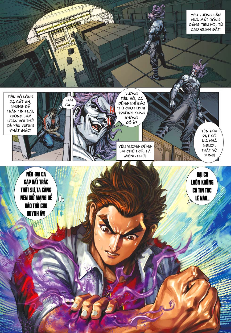 Truyện Tranh Tân Tác Long Hổ Môn trang 4