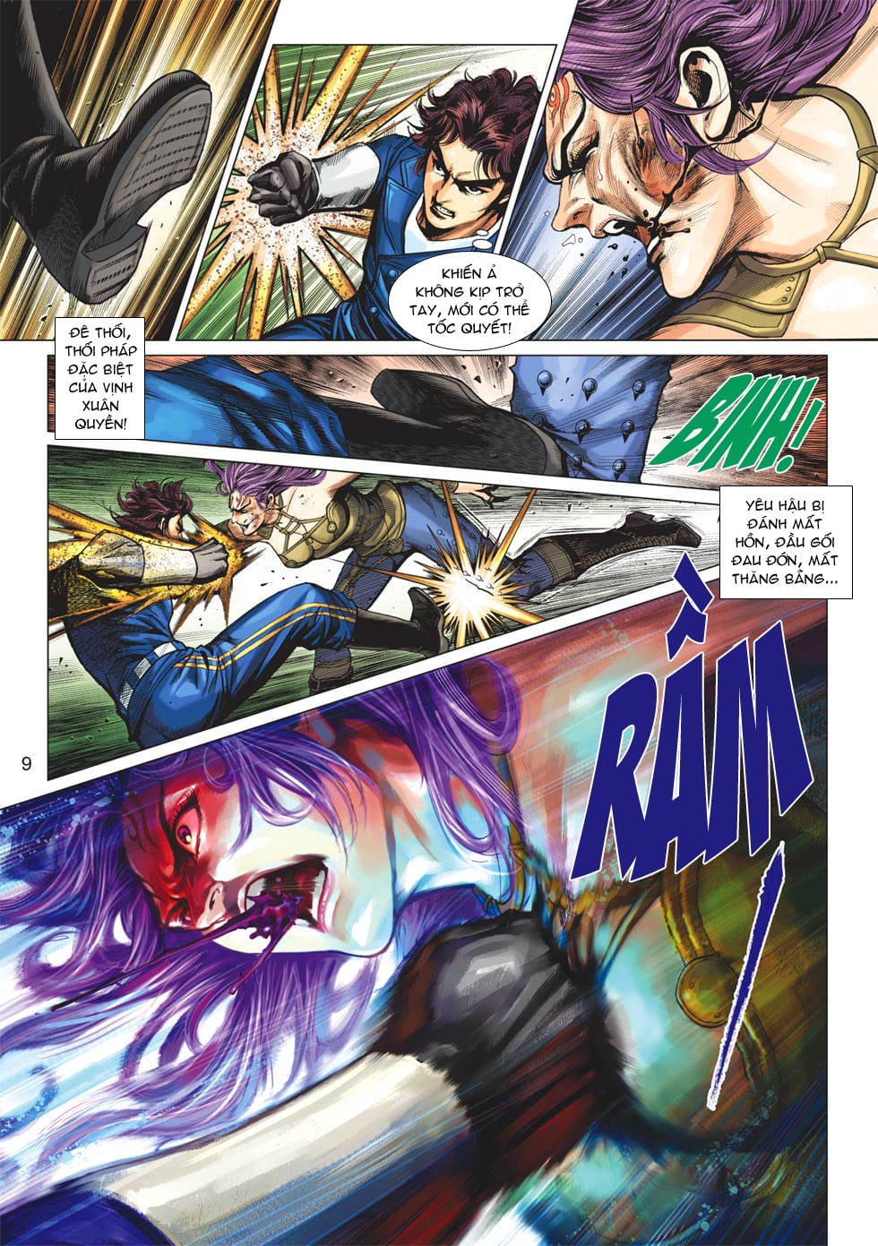 Truyện Tranh Tân Tác Long Hổ Môn trang 4