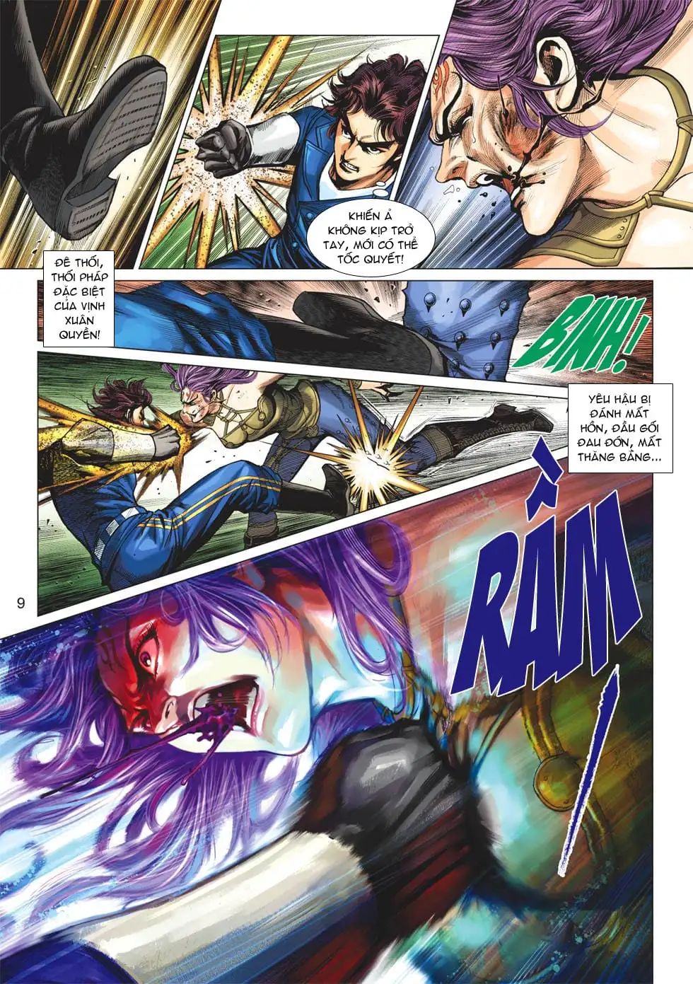 Truyện Tranh Tân Tác Long Hổ Môn trang 4