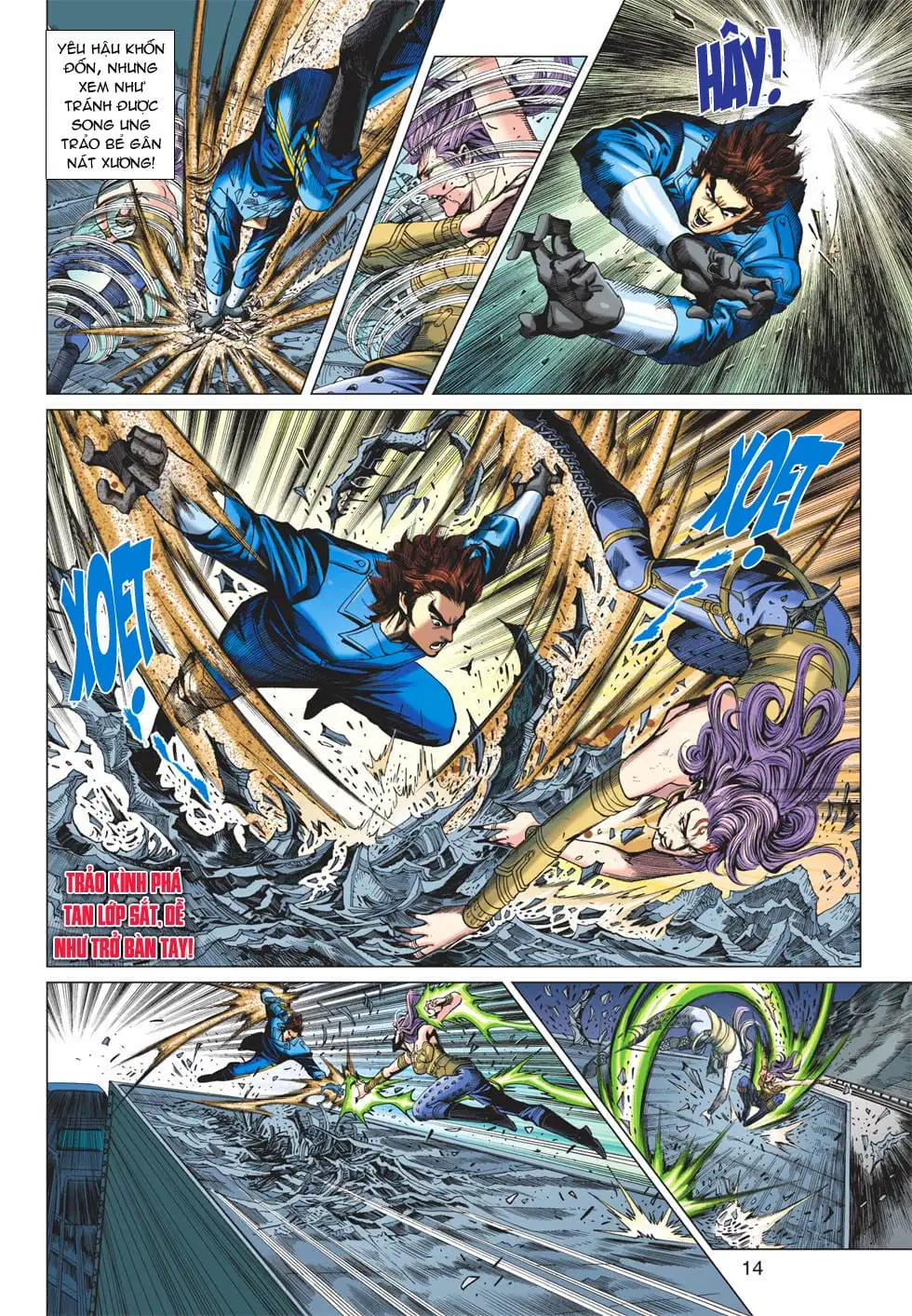 Truyện Tranh Tân Tác Long Hổ Môn trang 4