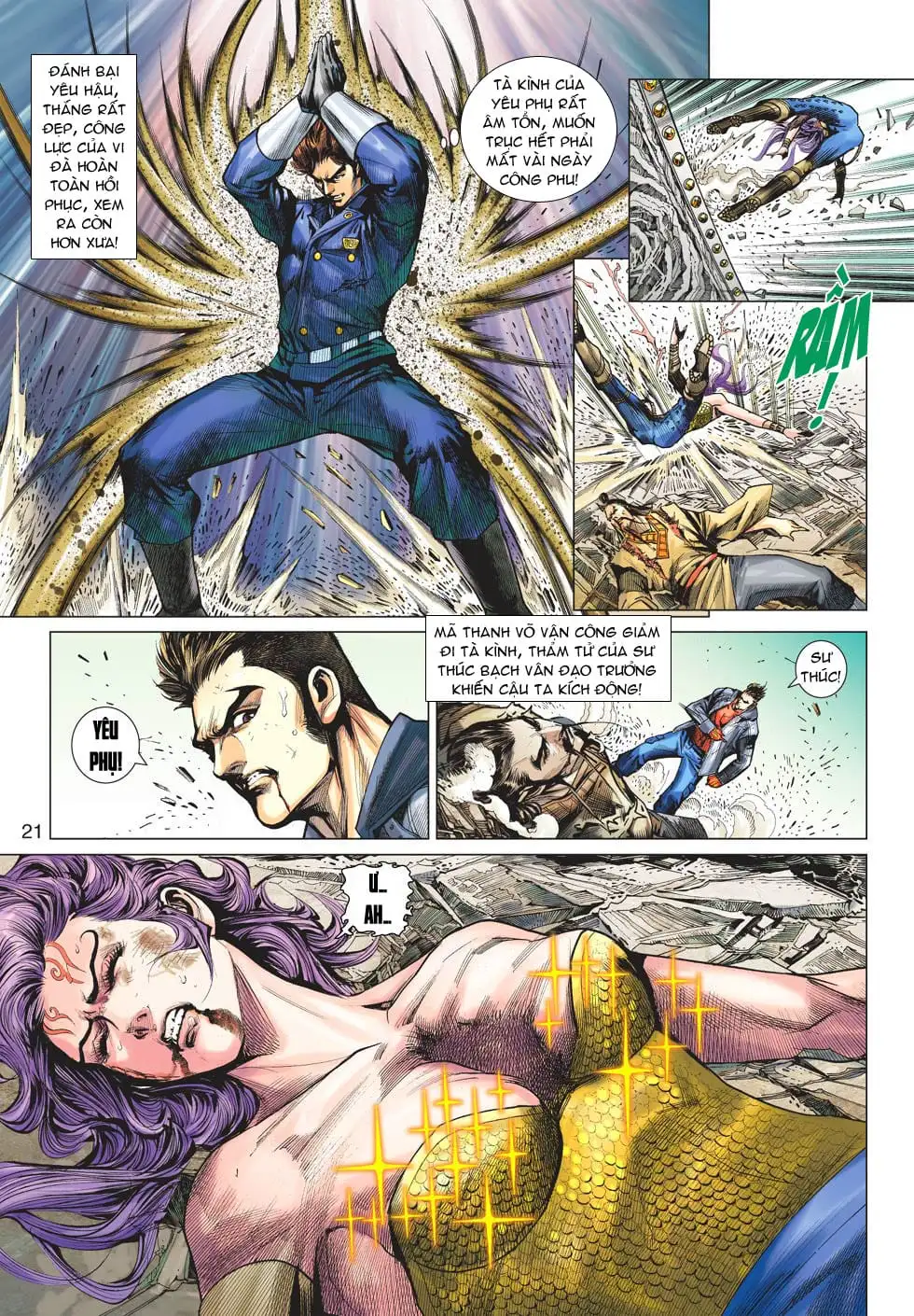 Truyện Tranh Tân Tác Long Hổ Môn trang 4