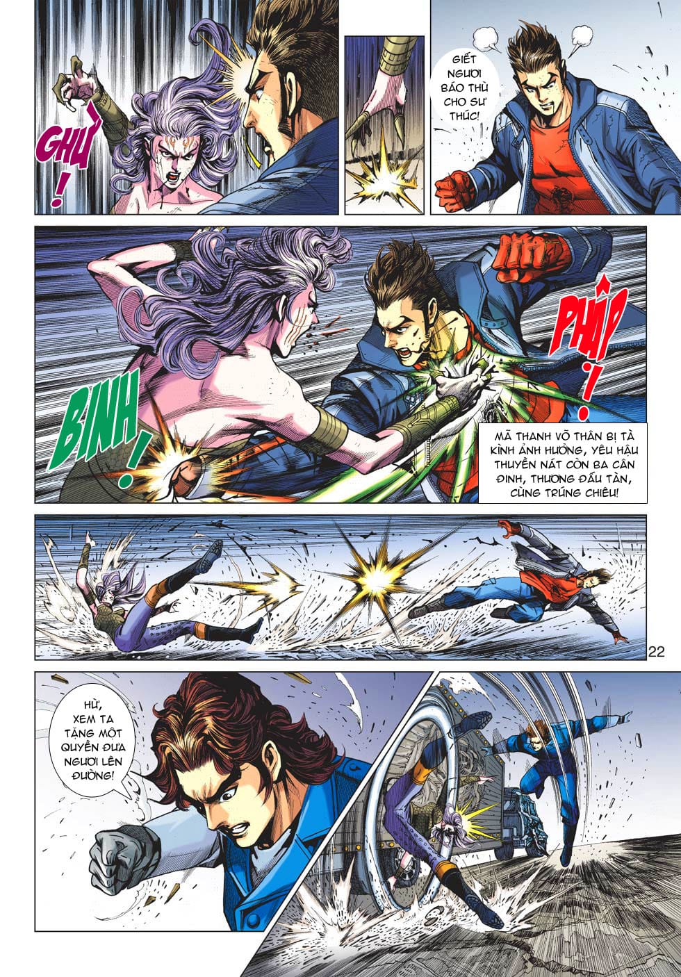 Truyện Tranh Tân Tác Long Hổ Môn trang 4