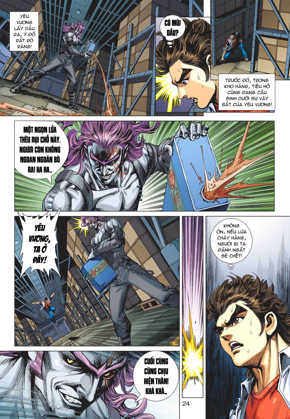 Truyện Tranh Tân Tác Long Hổ Môn trang 4