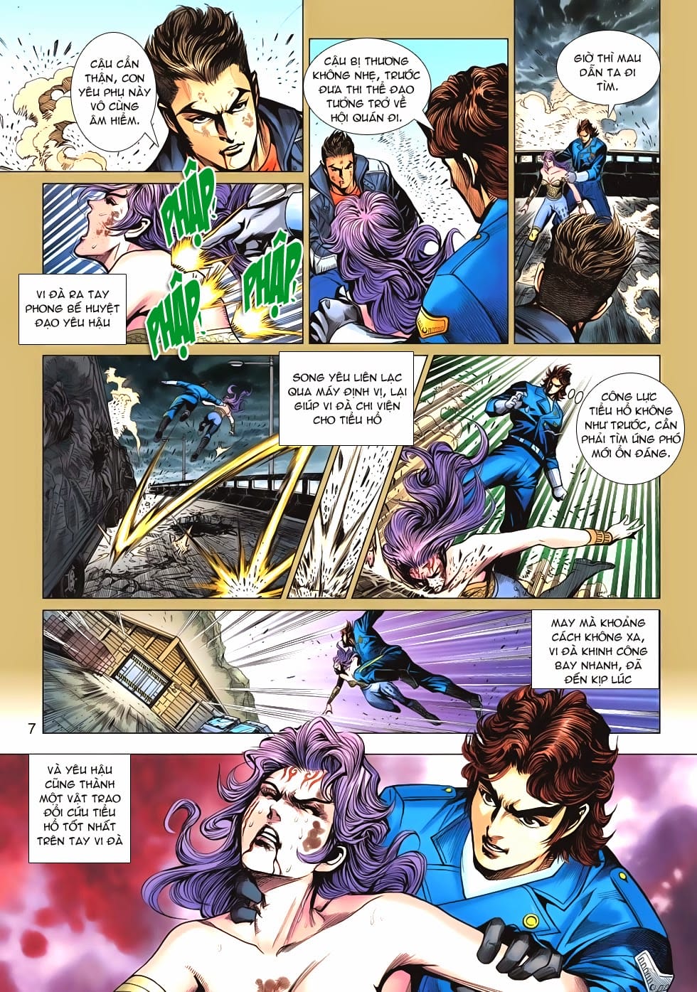 Truyện Tranh Tân Tác Long Hổ Môn trang 4