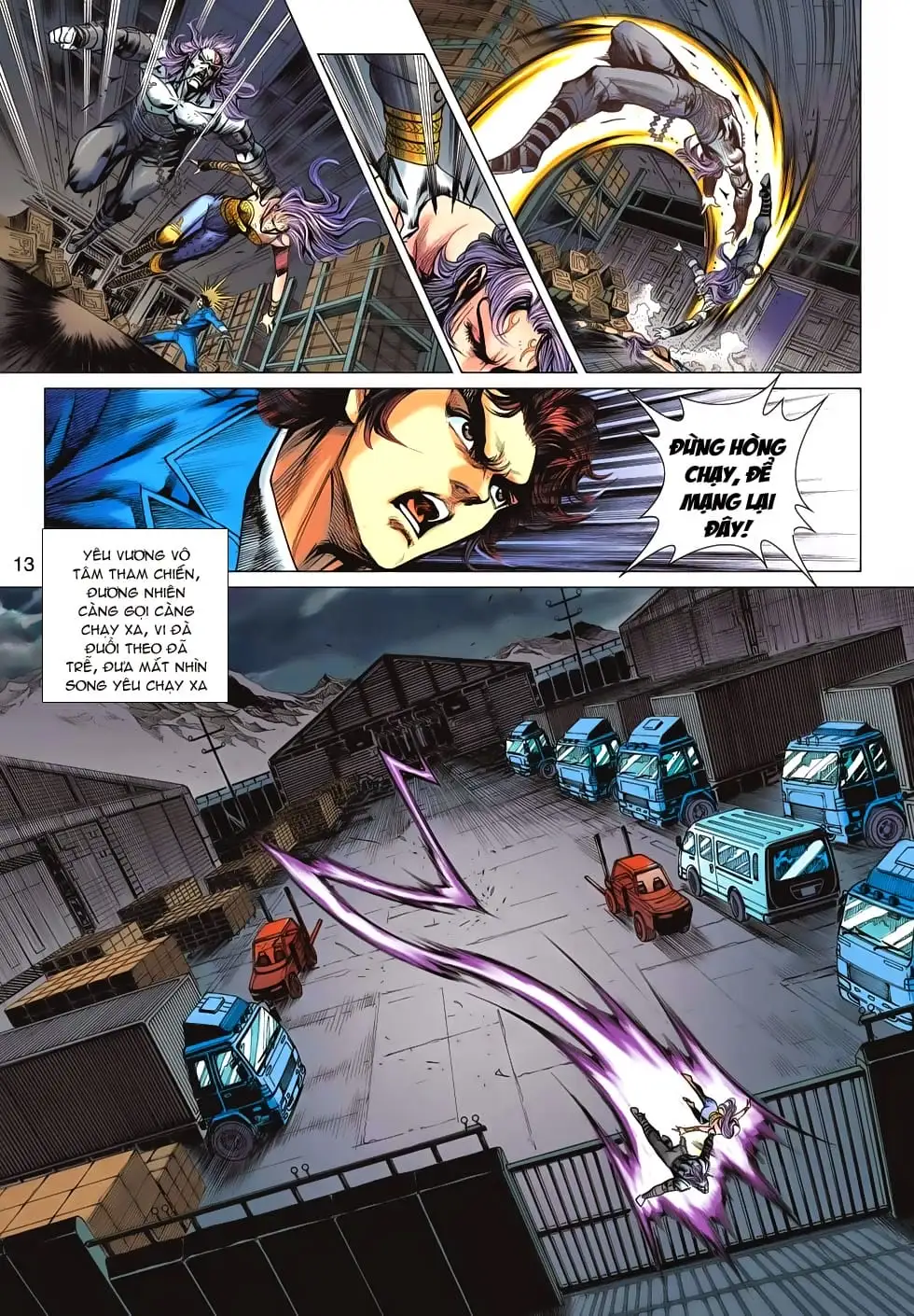 Truyện Tranh Tân Tác Long Hổ Môn trang 4