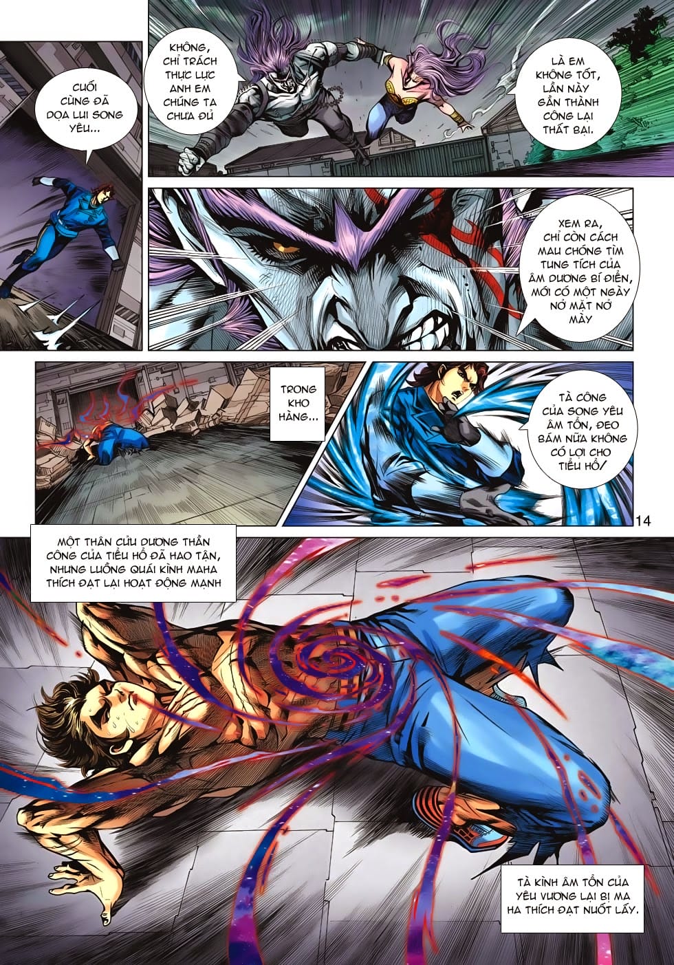 Truyện Tranh Tân Tác Long Hổ Môn trang 4