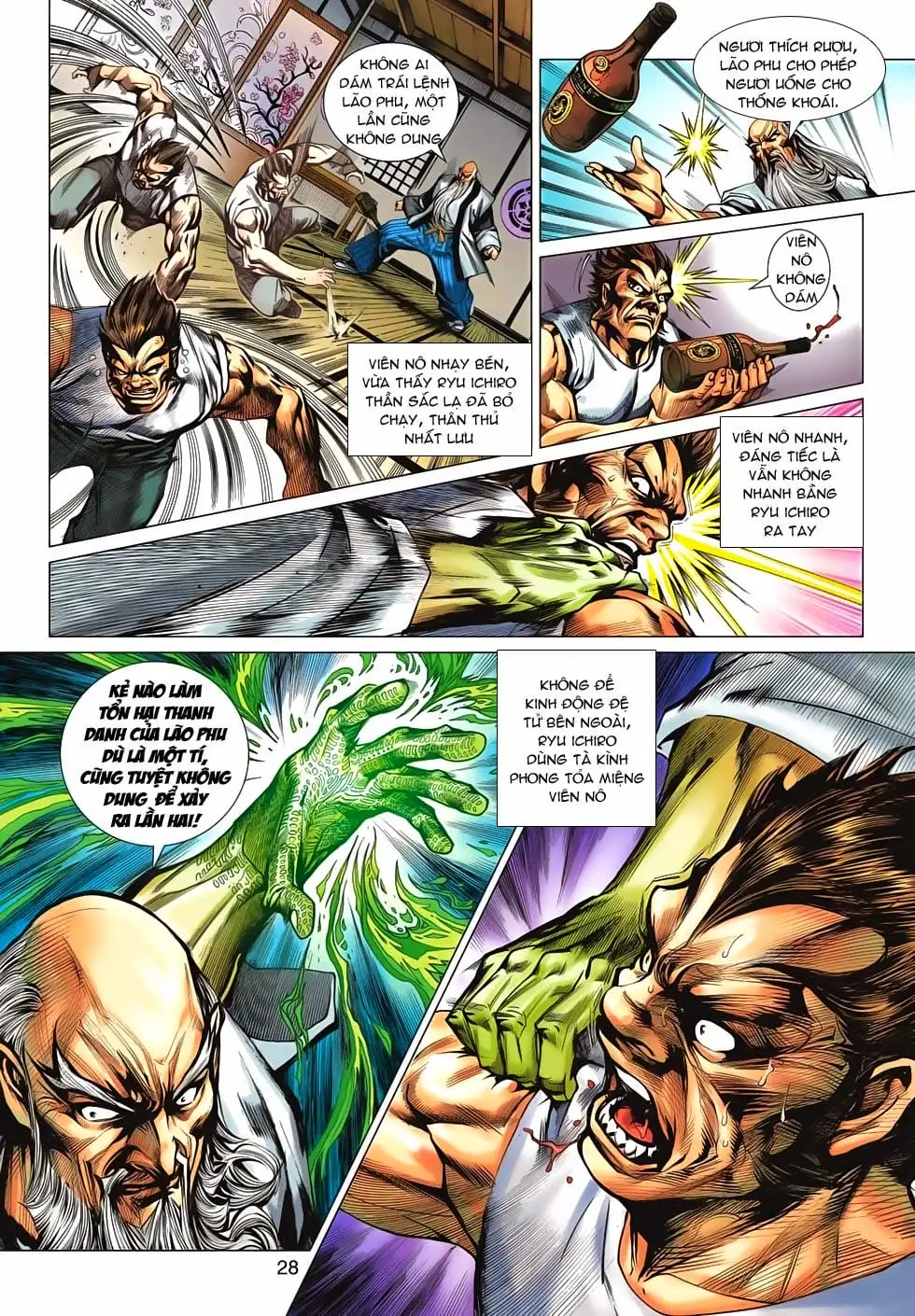 Truyện Tranh Tân Tác Long Hổ Môn trang 4