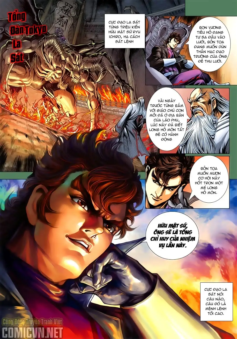 Truyện Tranh Tân Tác Long Hổ Môn trang 4