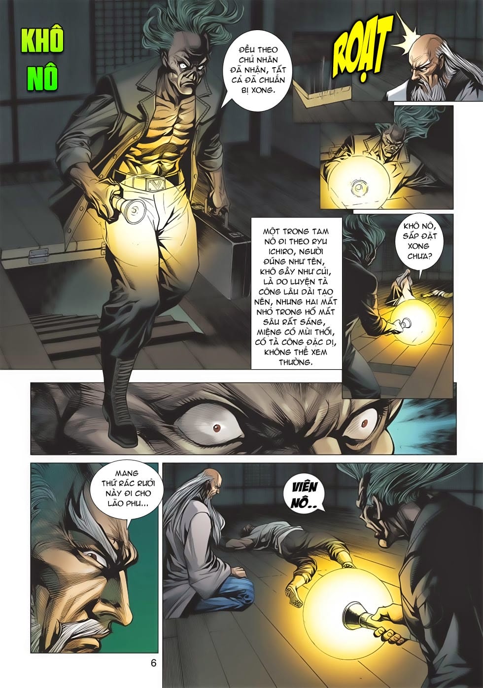 Truyện Tranh Tân Tác Long Hổ Môn trang 4