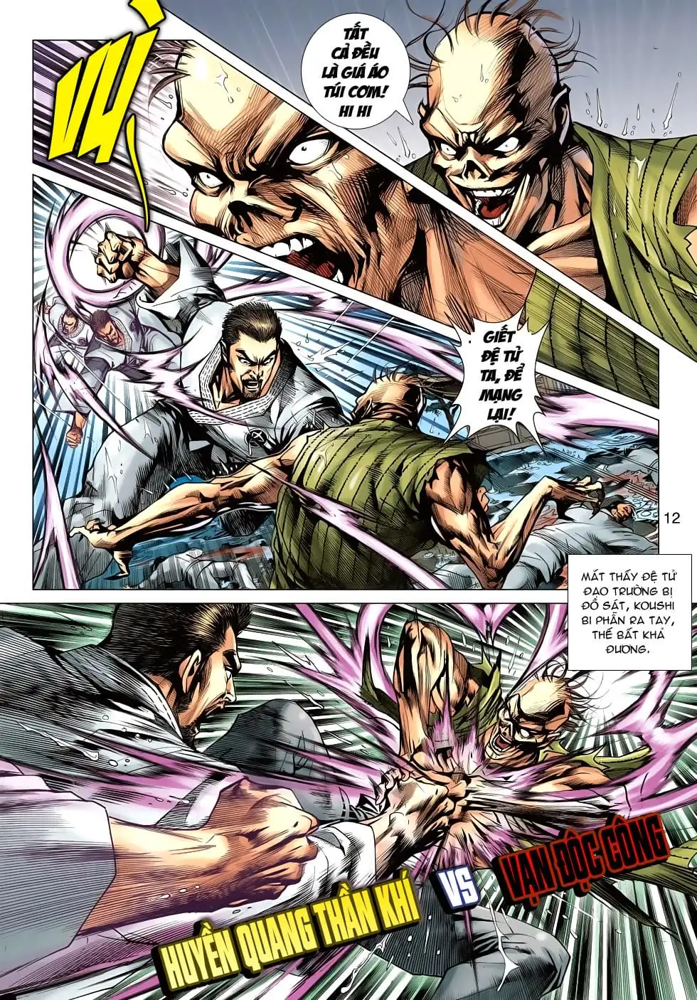 Truyện Tranh Tân Tác Long Hổ Môn trang 4