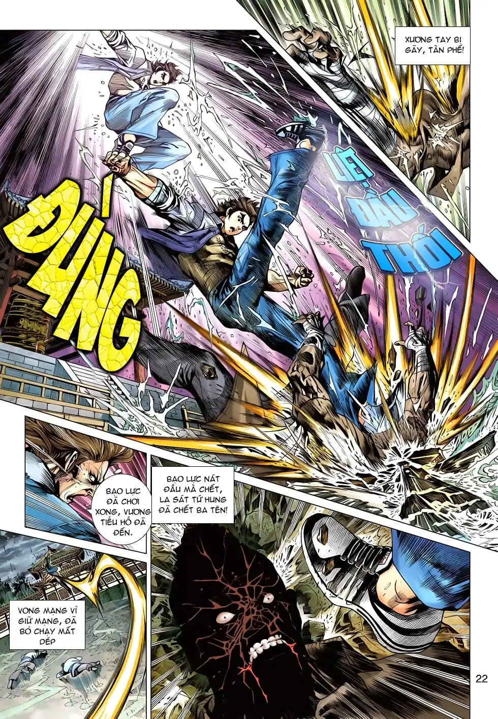 Truyện Tranh Tân Tác Long Hổ Môn trang 4