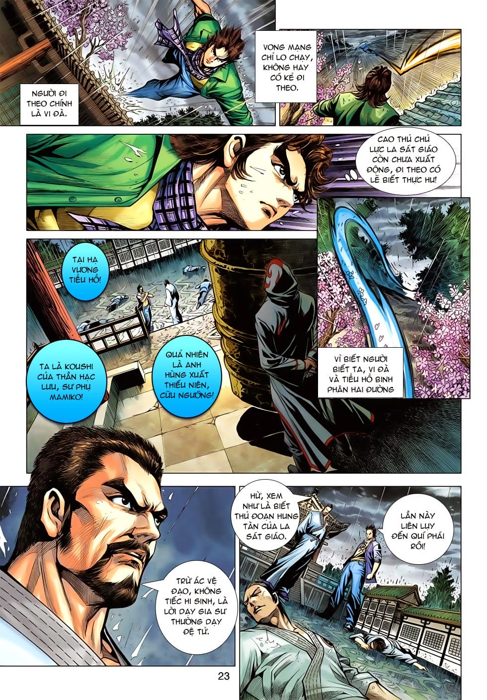 Truyện Tranh Tân Tác Long Hổ Môn trang 4