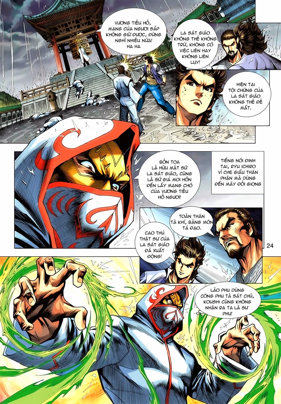 Truyện Tranh Tân Tác Long Hổ Môn trang 4