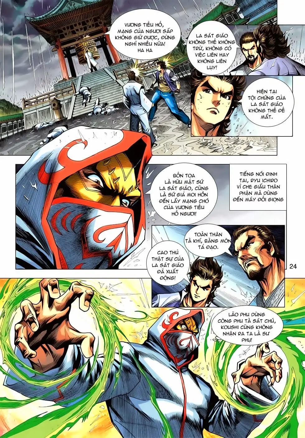 Truyện Tranh Tân Tác Long Hổ Môn trang 4