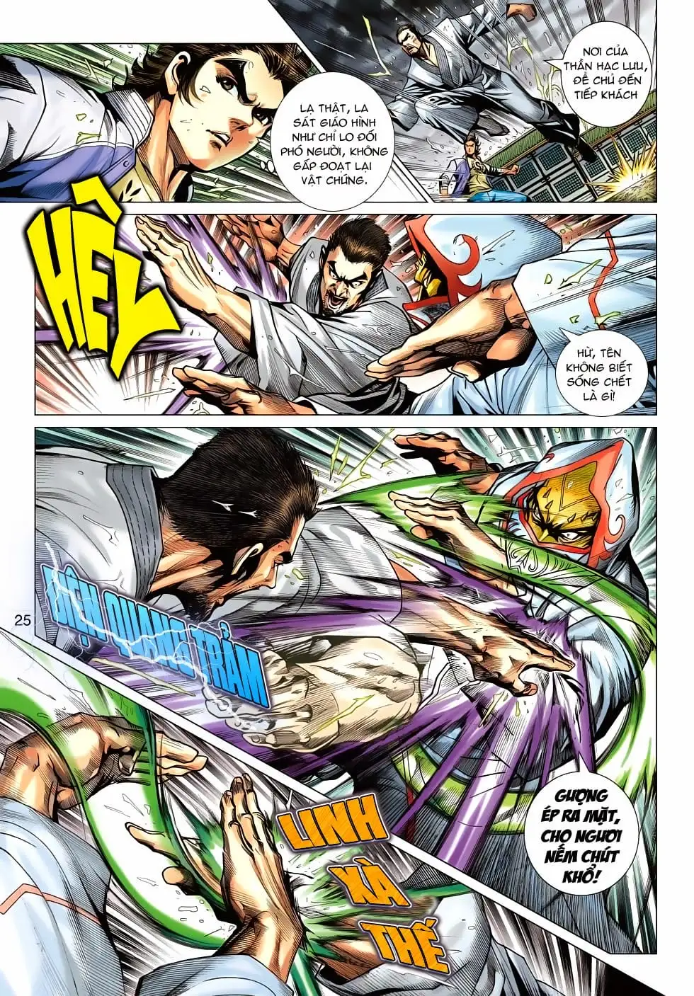 Truyện Tranh Tân Tác Long Hổ Môn trang 4