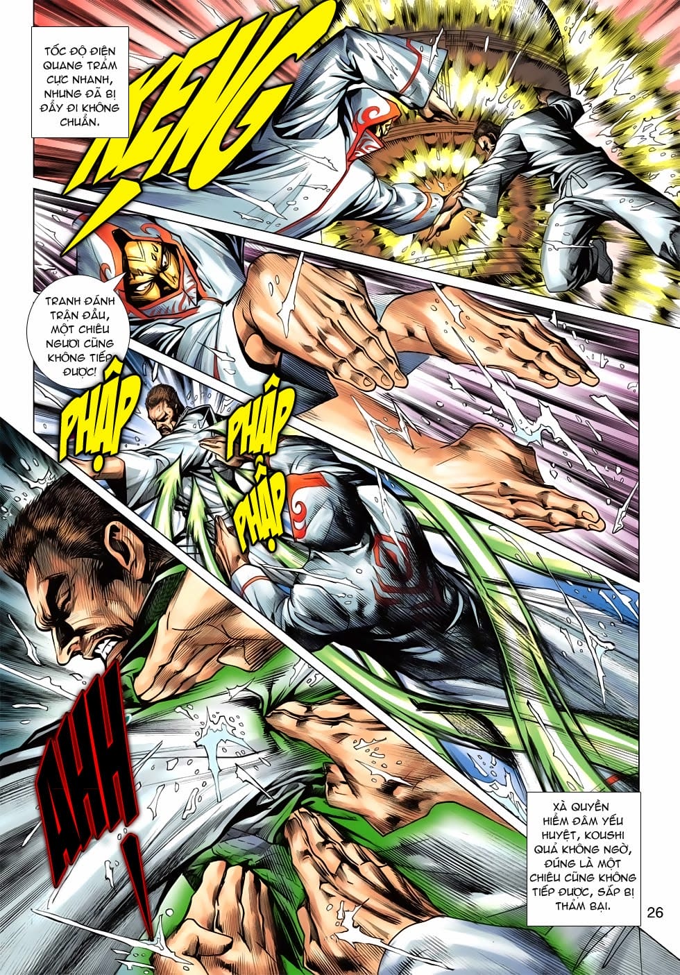 Truyện Tranh Tân Tác Long Hổ Môn trang 4