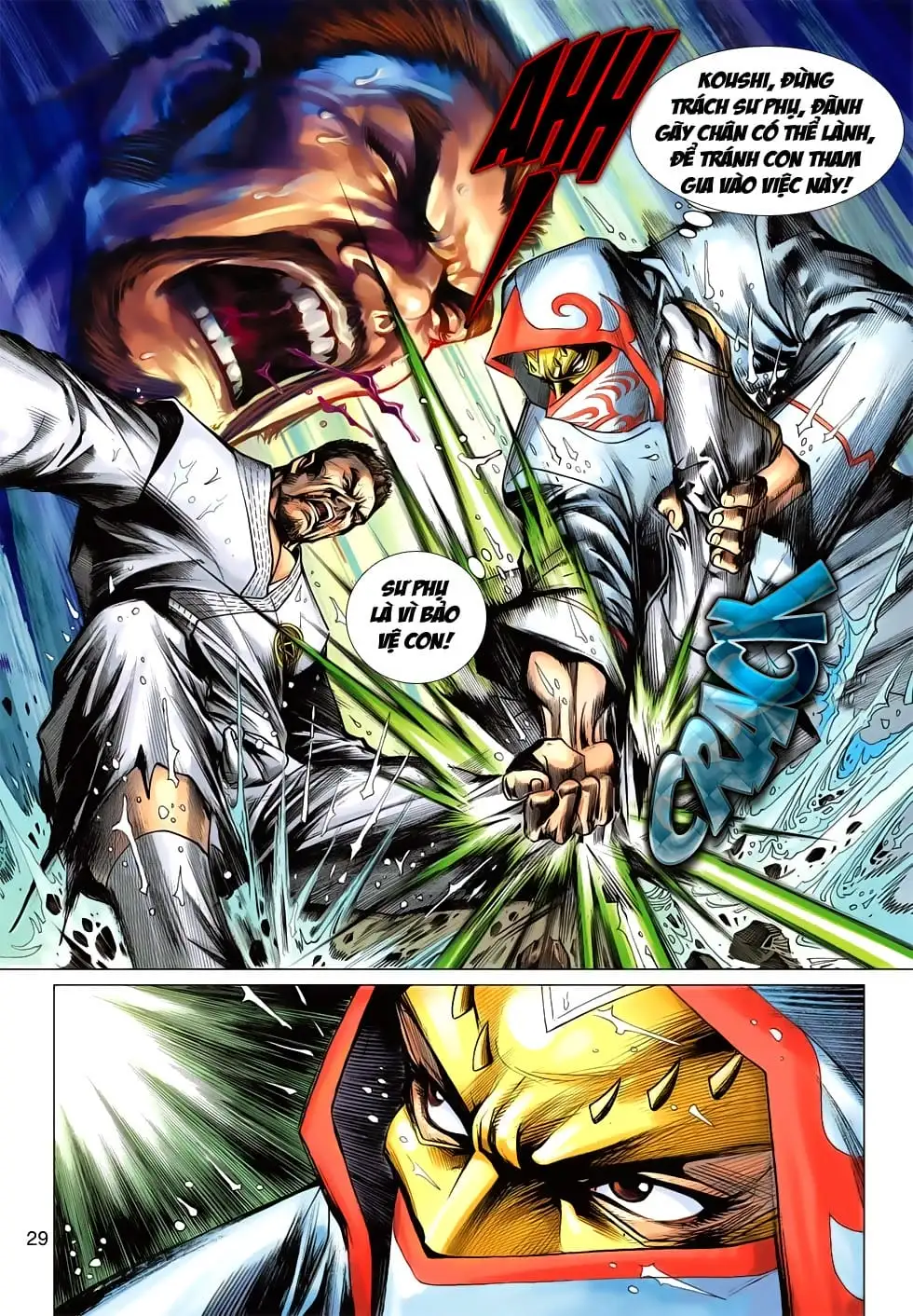 Truyện Tranh Tân Tác Long Hổ Môn trang 4