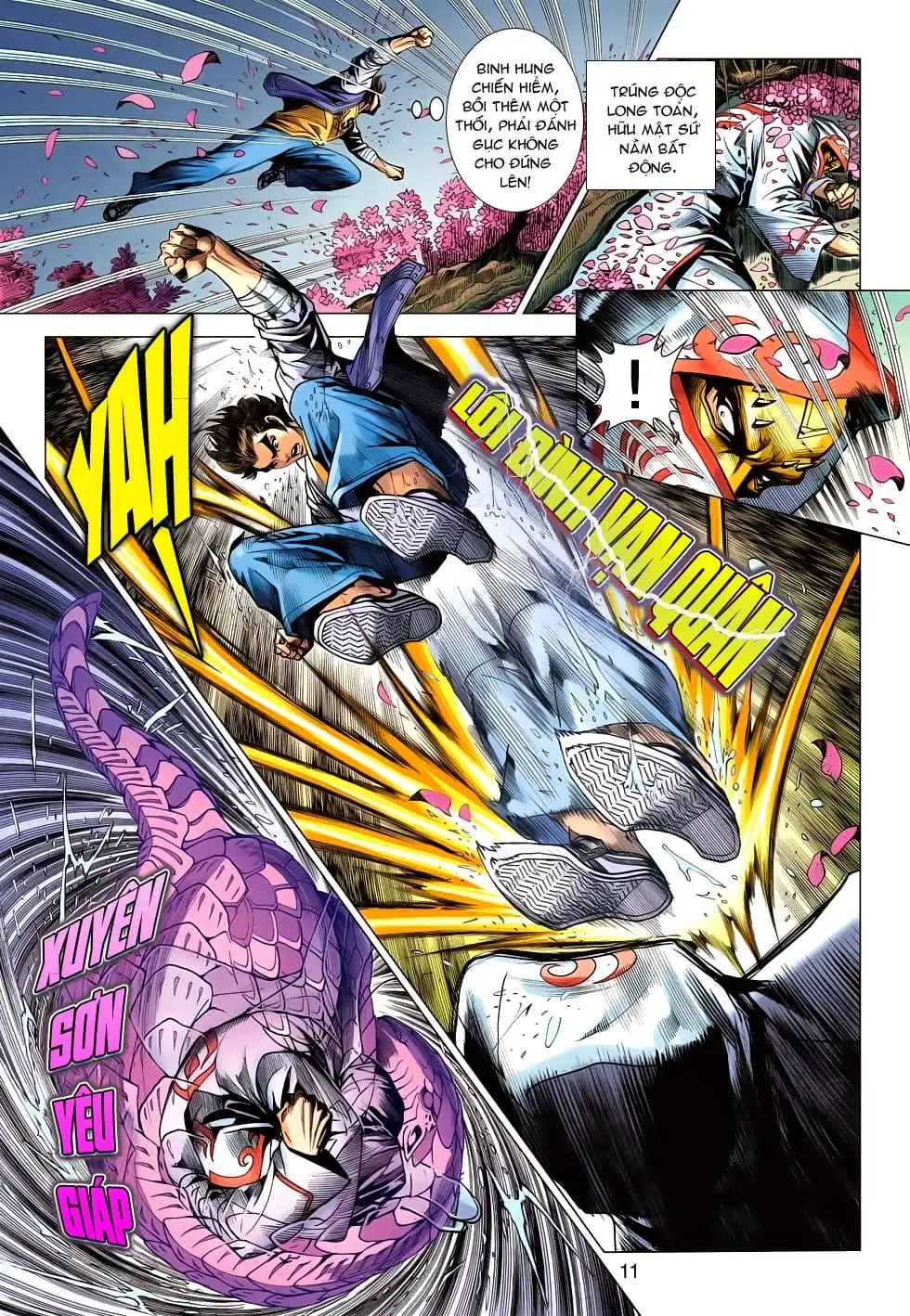 Truyện Tranh Tân Tác Long Hổ Môn trang 4