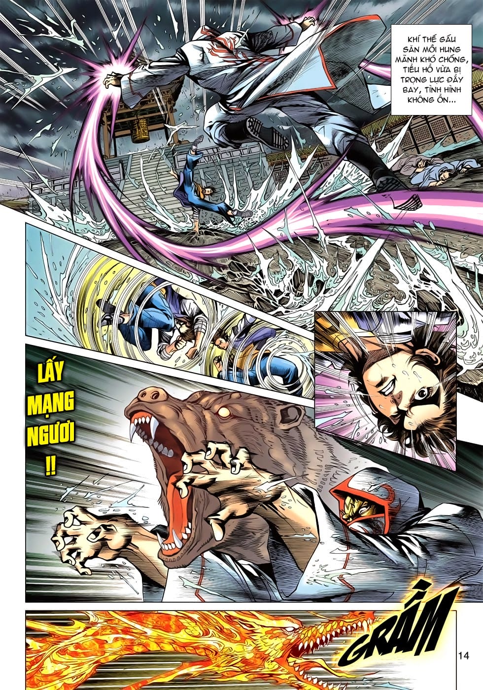 Truyện Tranh Tân Tác Long Hổ Môn trang 4