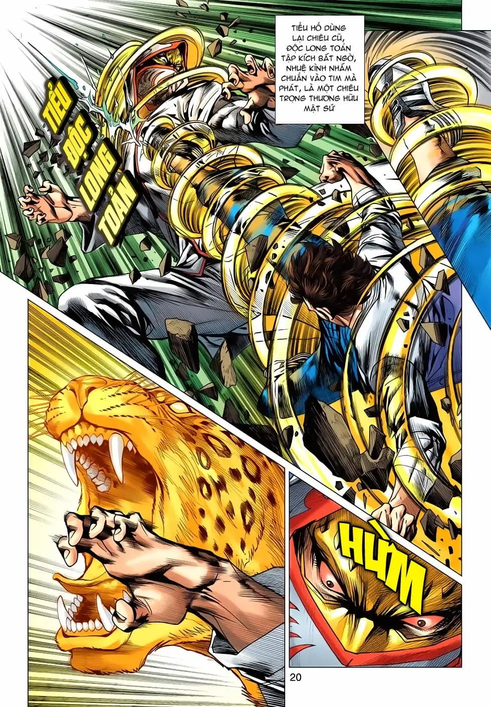 Truyện Tranh Tân Tác Long Hổ Môn trang 4