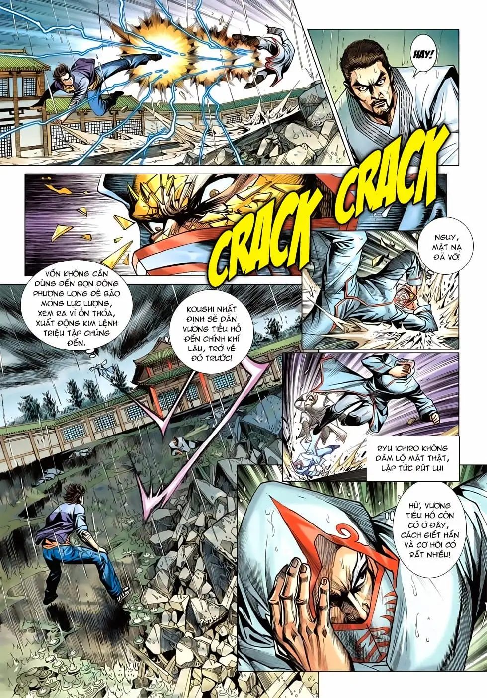 Truyện Tranh Tân Tác Long Hổ Môn trang 4