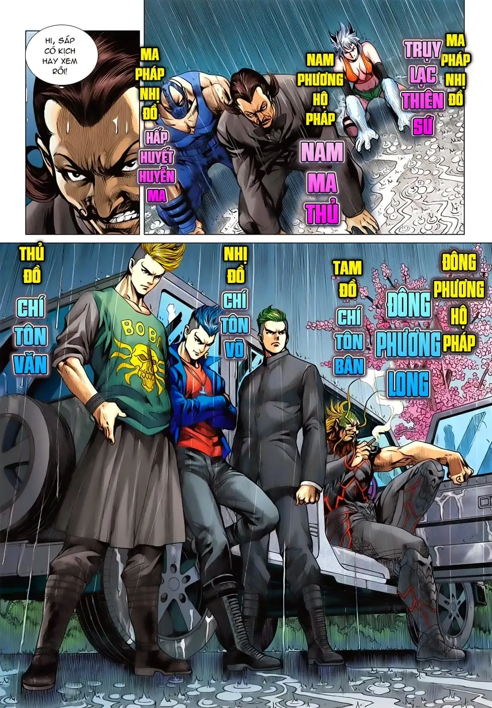 Truyện Tranh Tân Tác Long Hổ Môn trang 4