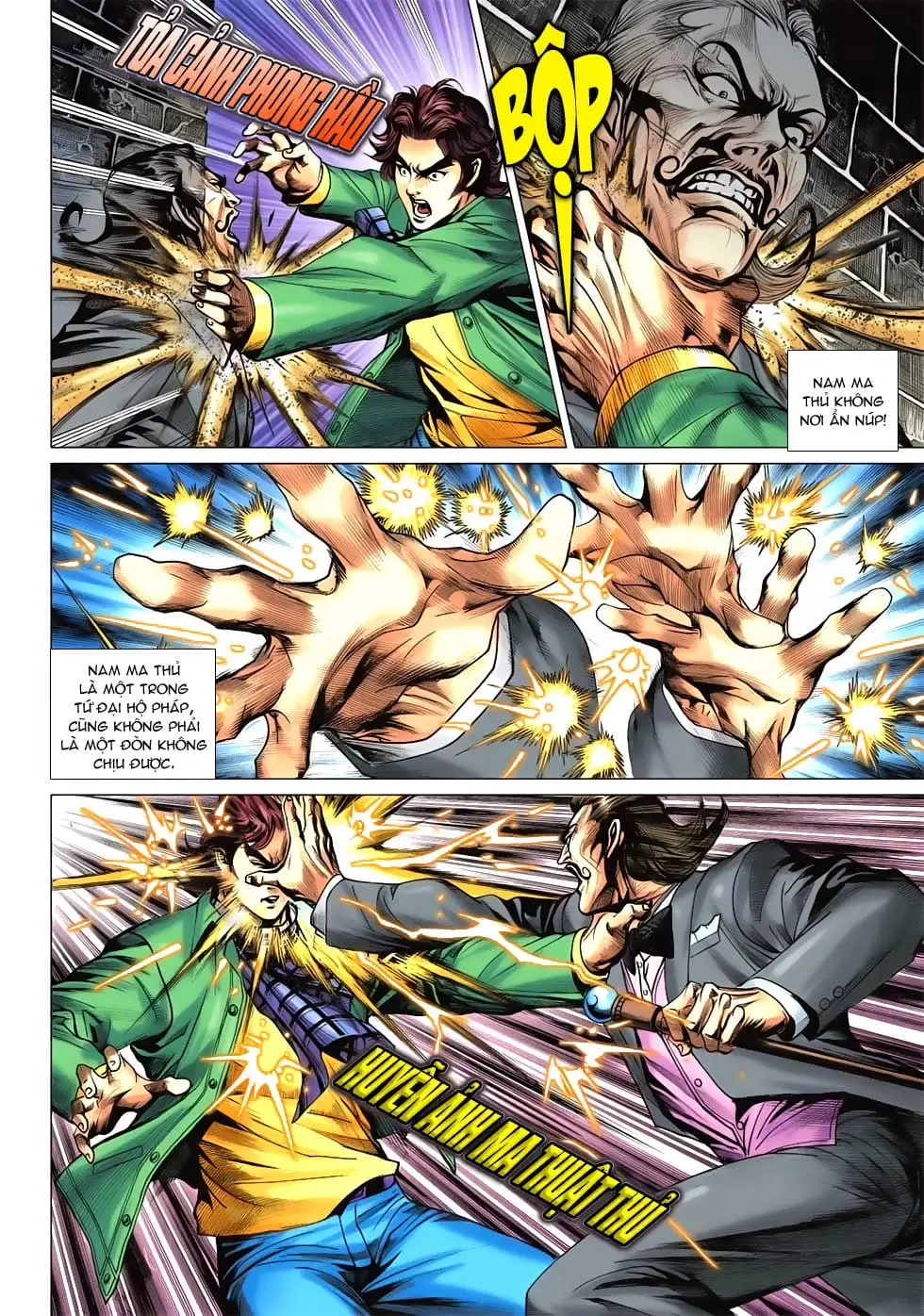 Truyện Tranh Tân Tác Long Hổ Môn trang 4