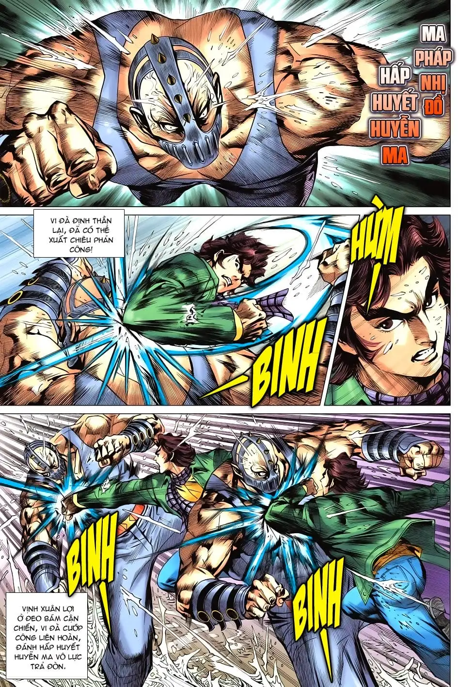 Truyện Tranh Tân Tác Long Hổ Môn trang 4