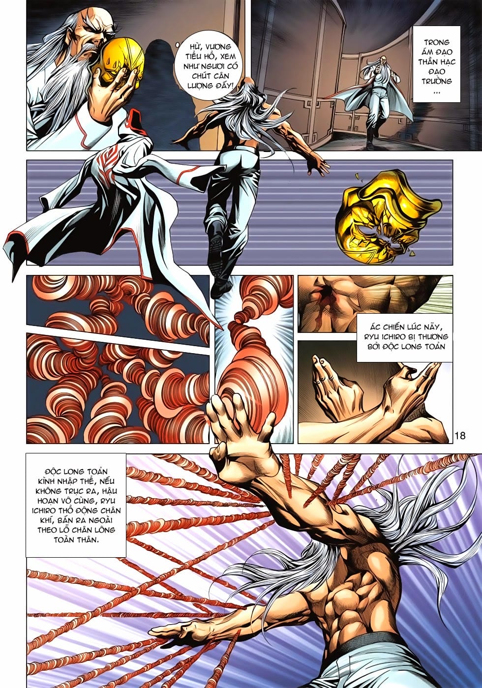 Truyện Tranh Tân Tác Long Hổ Môn trang 4