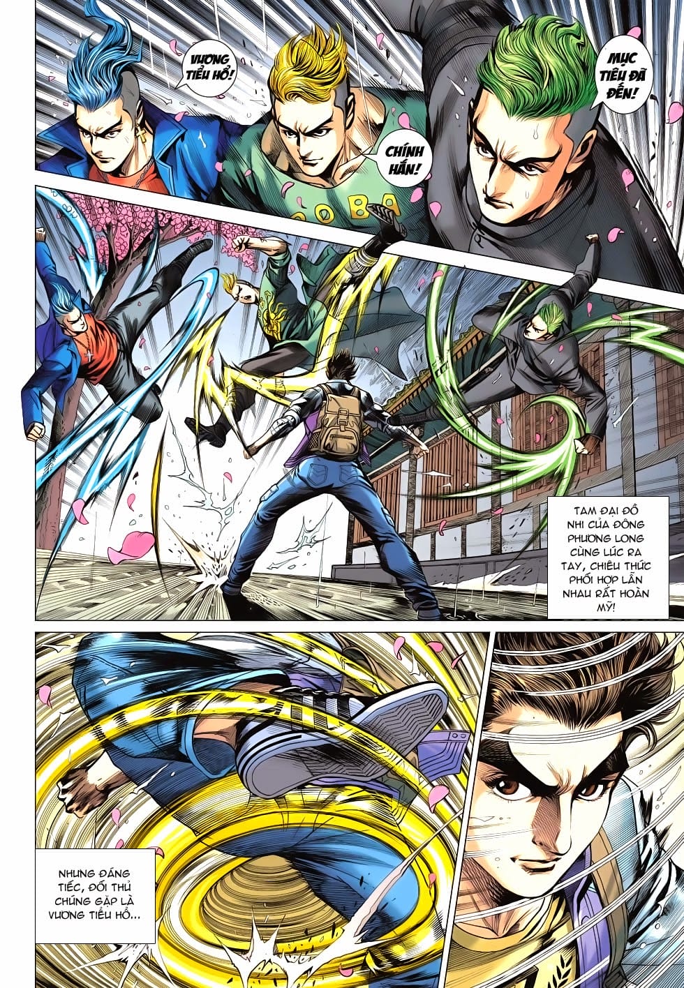 Truyện Tranh Tân Tác Long Hổ Môn trang 4