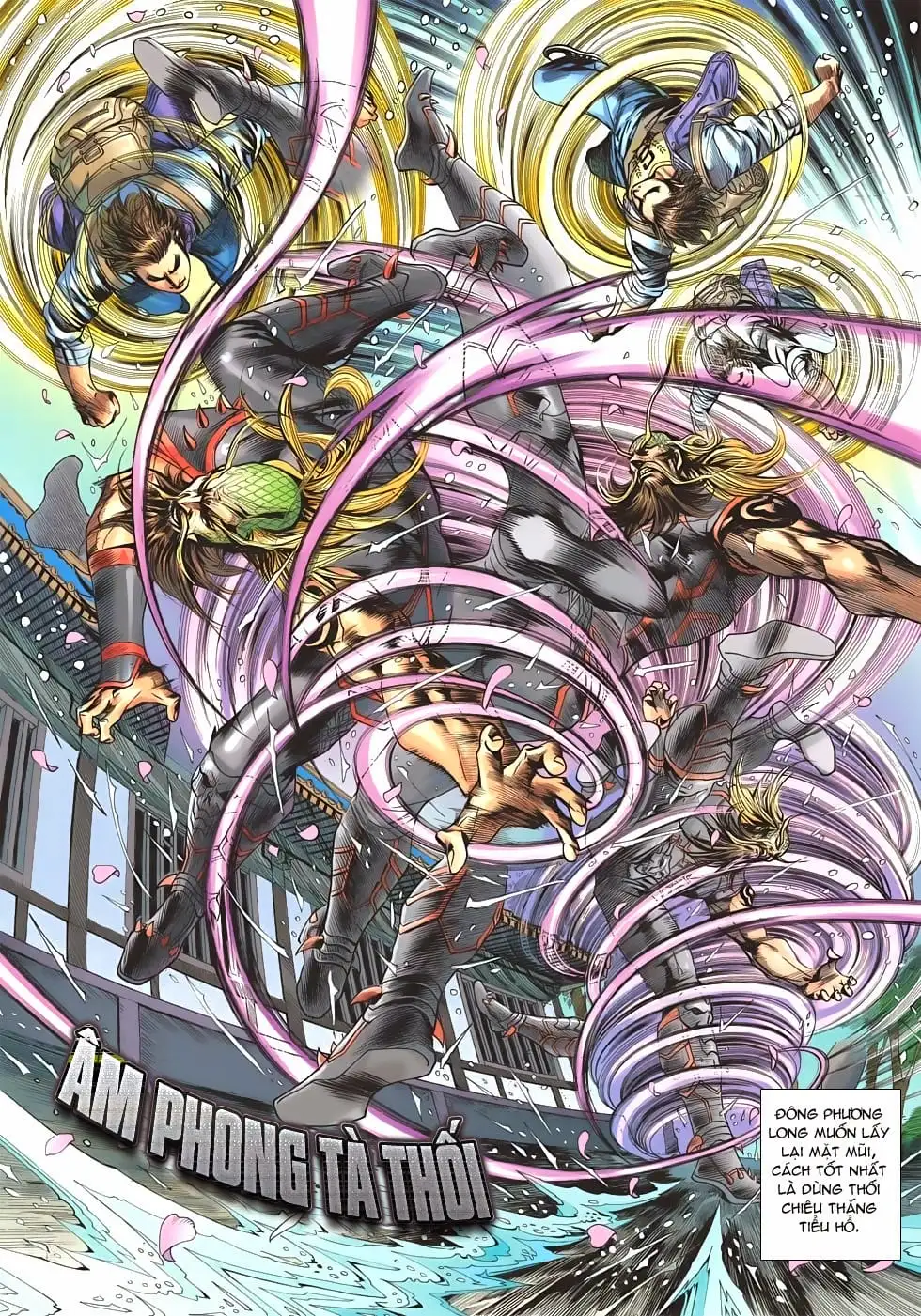 Truyện Tranh Tân Tác Long Hổ Môn trang 4