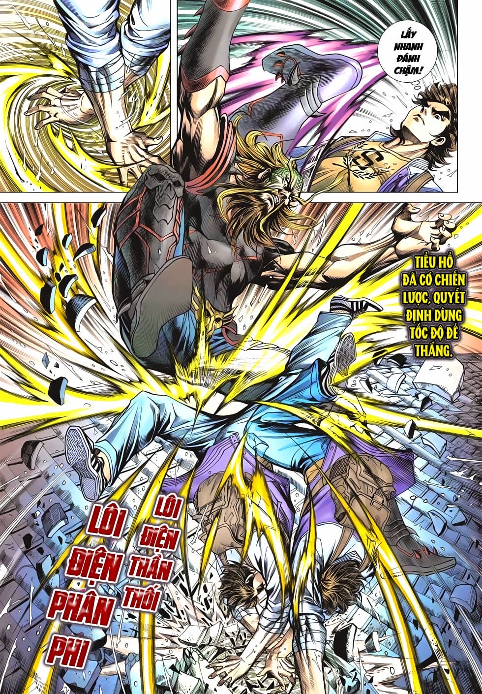 Truyện Tranh Tân Tác Long Hổ Môn trang 4