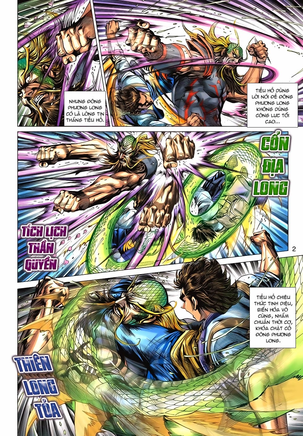 Truyện Tranh Tân Tác Long Hổ Môn trang 4