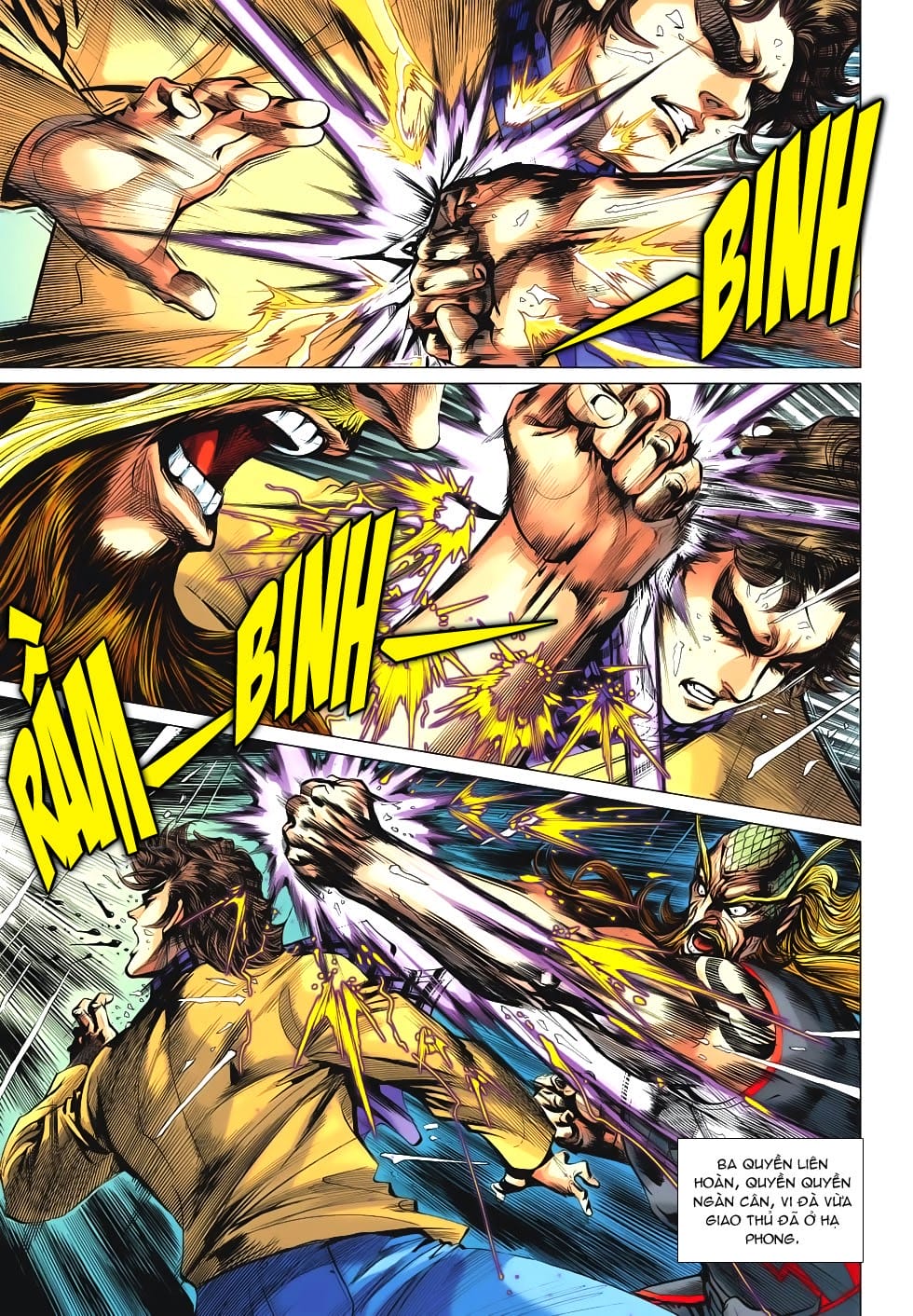 Truyện Tranh Tân Tác Long Hổ Môn trang 4