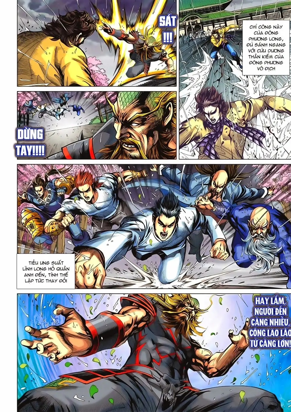 Truyện Tranh Tân Tác Long Hổ Môn trang 4